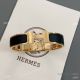 New Copy Hermes Clic Clac H Bracelet Brushed Enamel&Gold Hardware Jewelry (2)_th.jpg